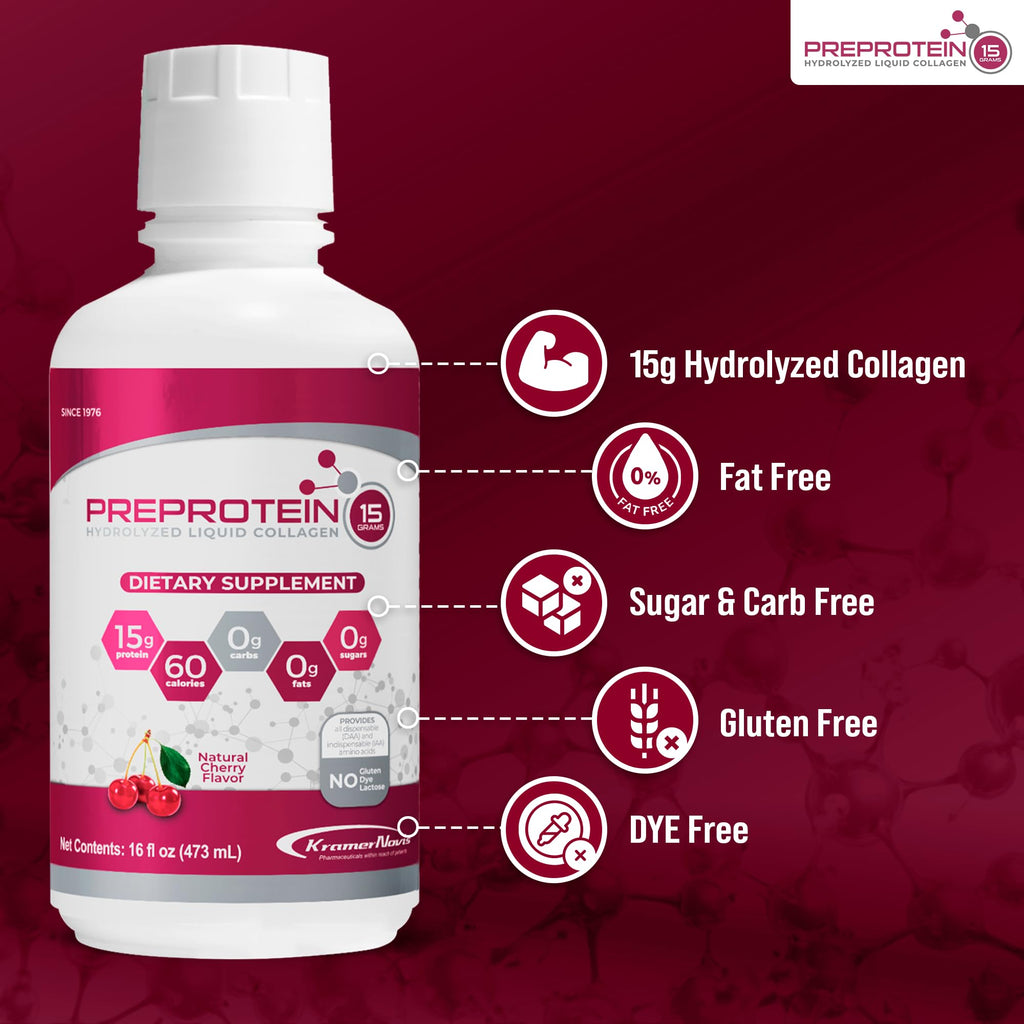 PreProtein 15 Liquid Hydrolyzed Collagen Peptides