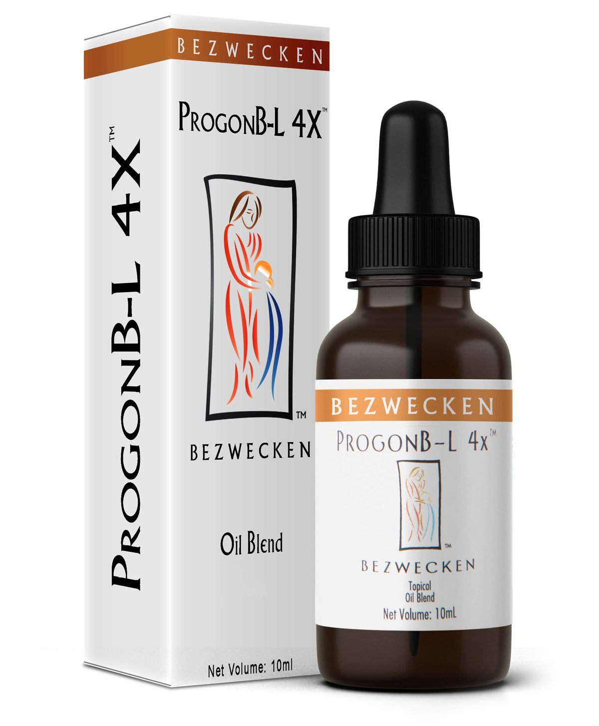 Bezwecken ProgonB-L 4X Topical Oil Blend for PMS Support - 10mL