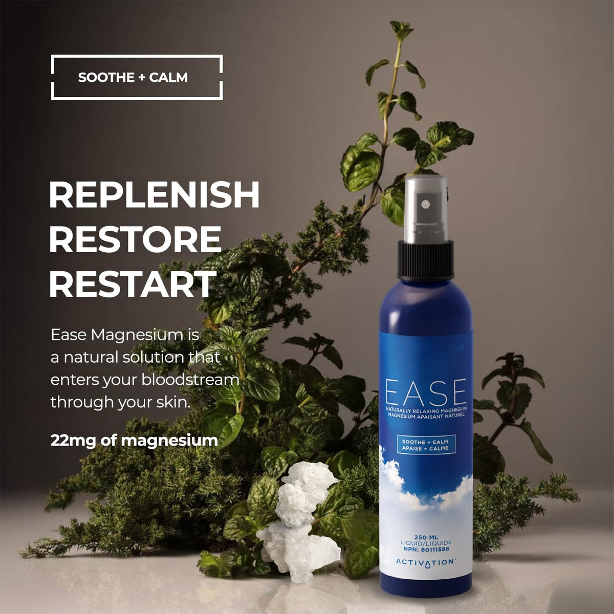 Activation Ease Magnesium Spray Dead Sea Chloride - 250 ml - image 2