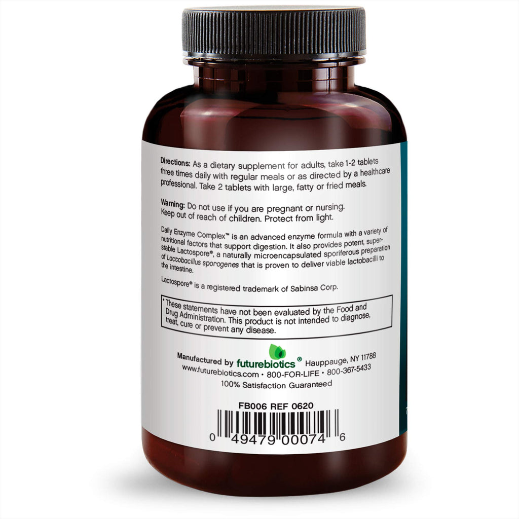 Futurebiotics Daily Enzyme Complex - 75 Tablets - image 5
