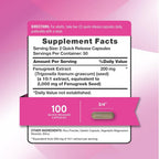 Nature's Truth Fenugreek Seed Capsules for Women - 100 Count - image 2