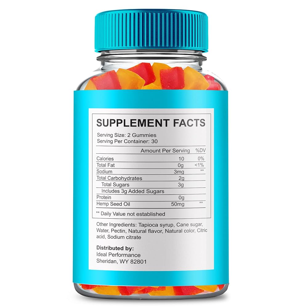 IDEAL PERFORMANCE AlphaMax Hemp Gummies - 120 Count - image 2