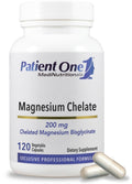 Patient One Magnesium Bisglycinate Complex 200 mg - 120 Capsules