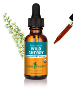 Herb Pharm Wild Cherry Bark Liquid Extract for Respiratory Support - 1 Fl Oz