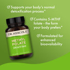 Dr. Mercola Methyl Folate 5 mg - 30 Capsules - image 5