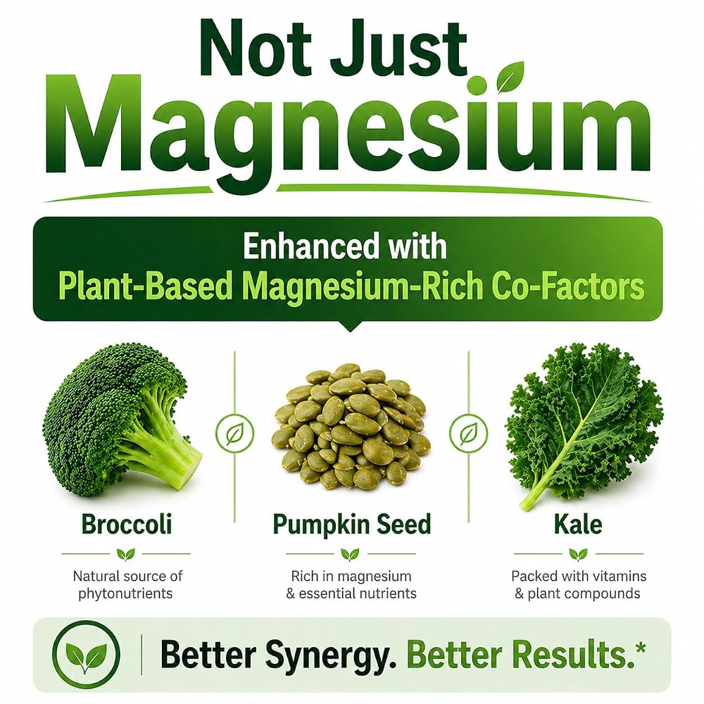 HCL Herbal Code Labs Magnesium Glycinate 350mg - 120 Capsules - image 10