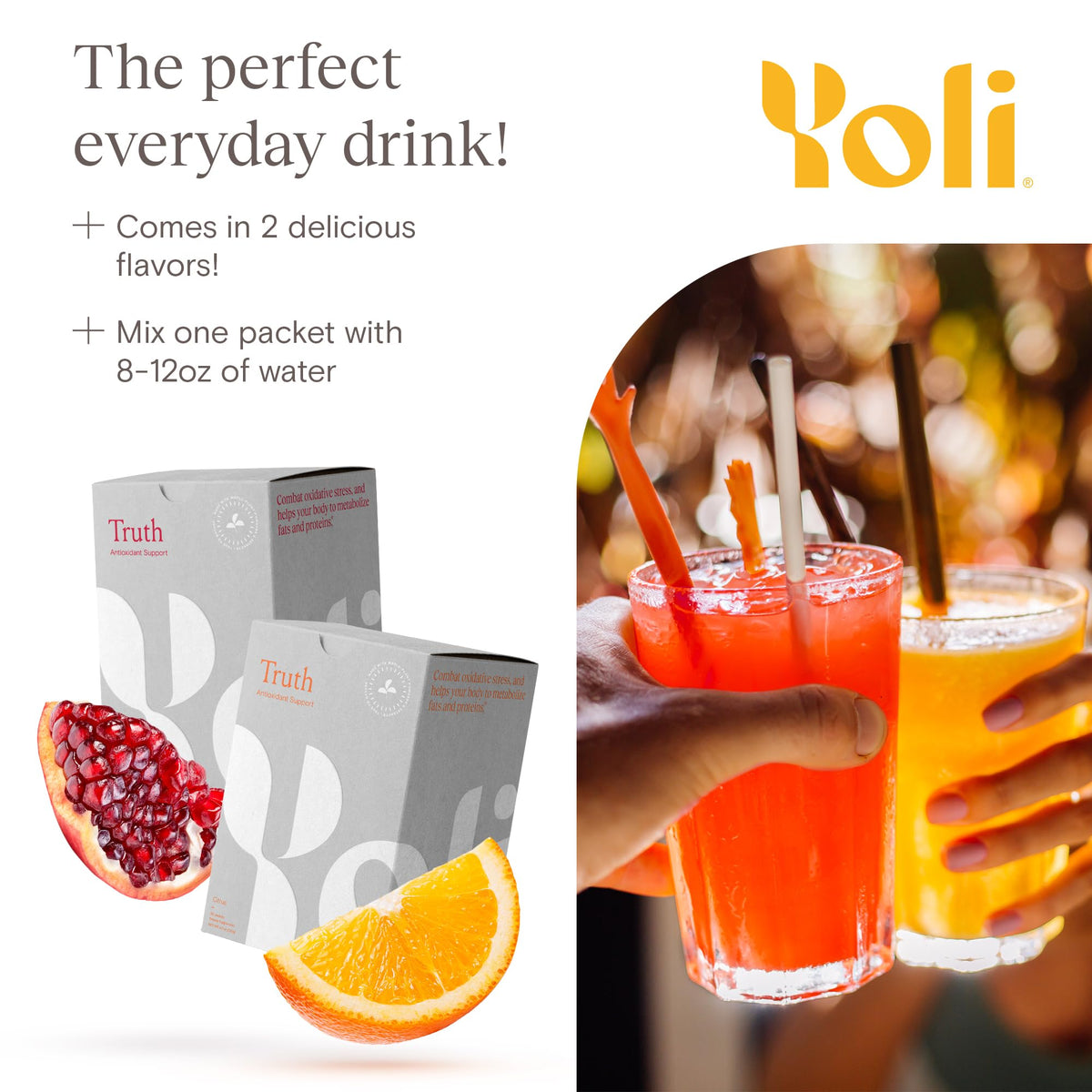Yoli® Yoli Truth Antioxidant and Immune Support Powder Citrus - 30 Packets - image 7