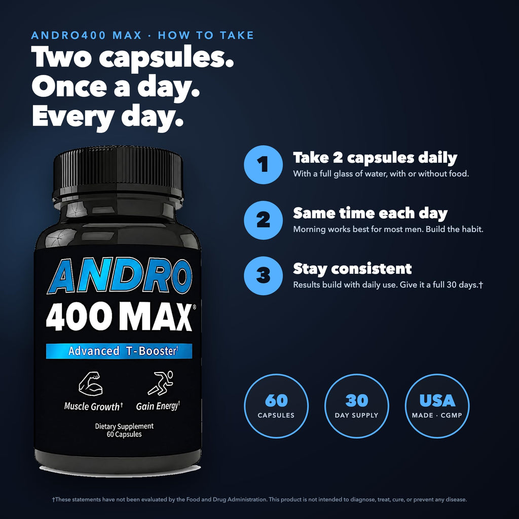 Andro400 T Booster Supplement