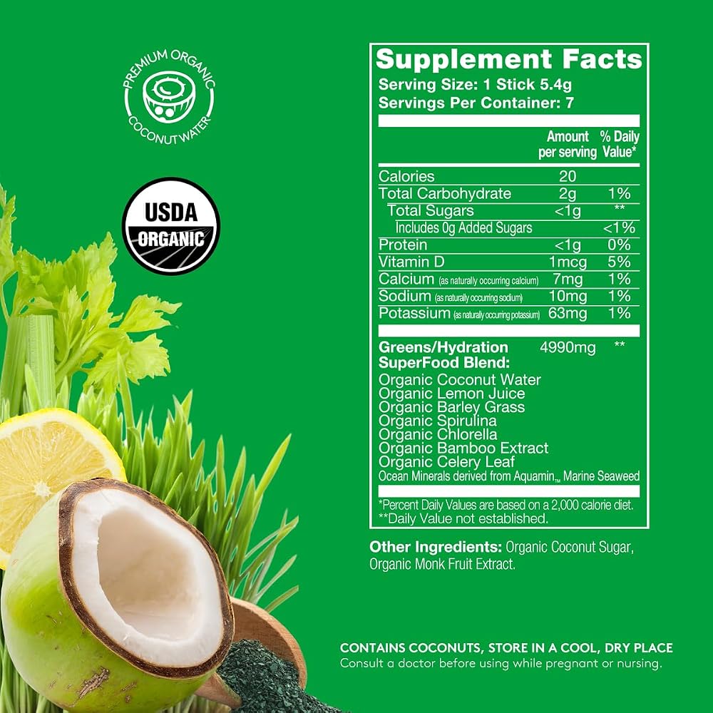 Sol-ti Organic Electrolytes + Hydration Drink Mix