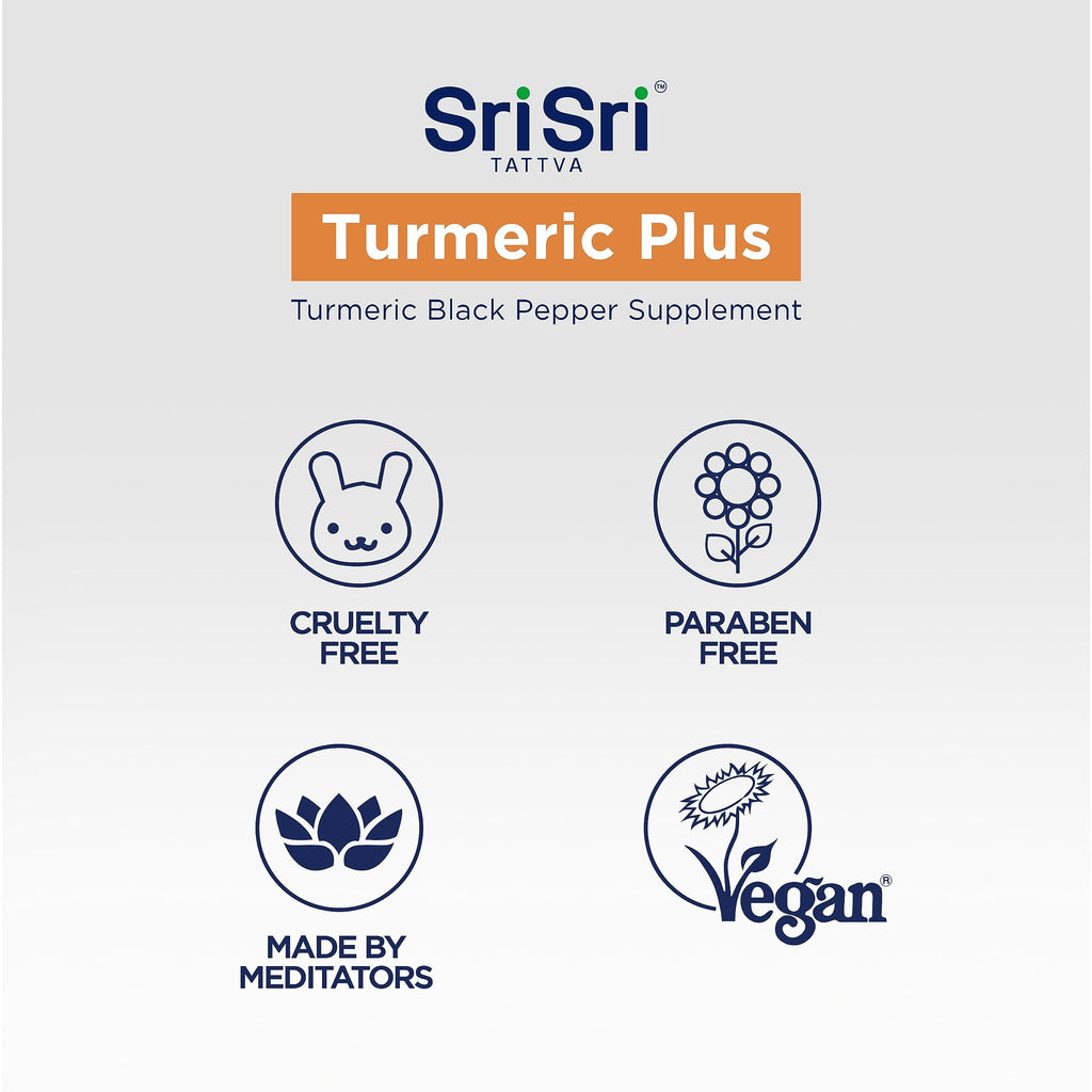 Sri Sri Products Turmeric Plus Joint Support - 60 Tablets - image 6