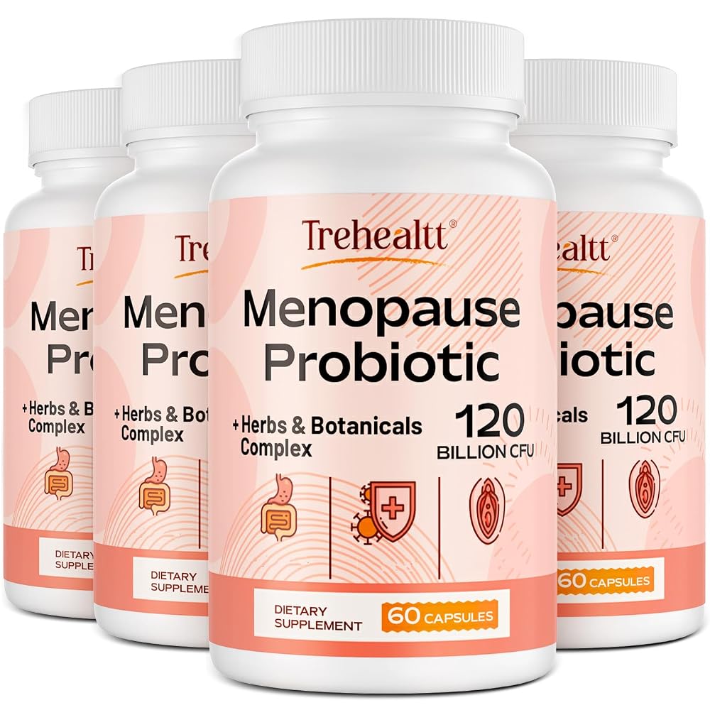 Trehealtt Probiotics and Prebiotics for Adults, Shelf-Stable