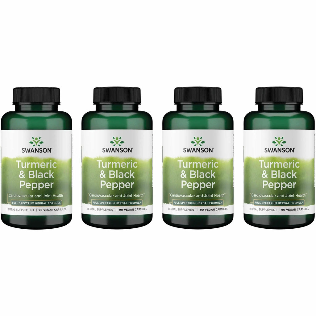 Swanson Turmeric & Black Pepper - Curcumin Supplement to Support