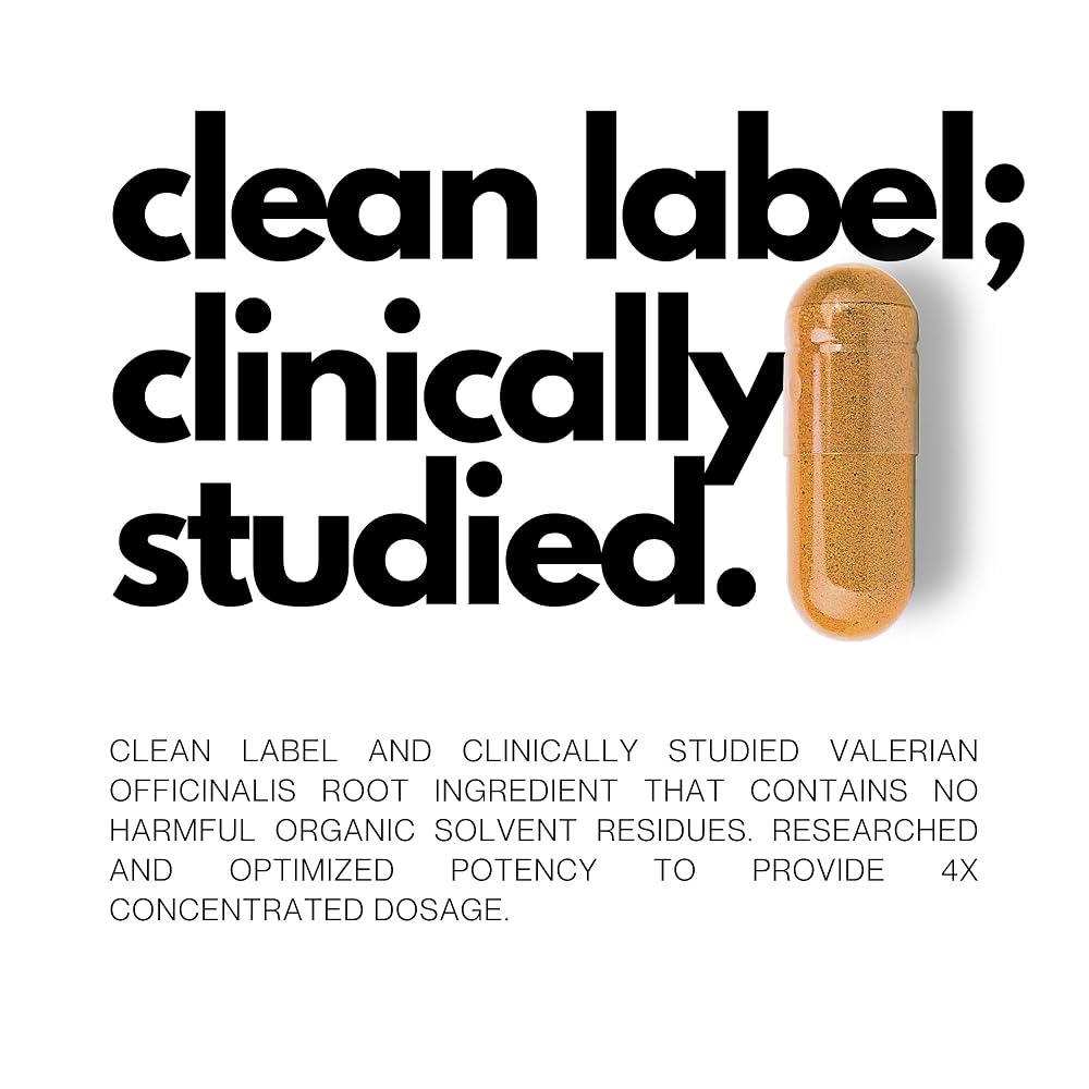 FOLIUS LABS Valerian Root 4:1 Extract Capsules 750mg