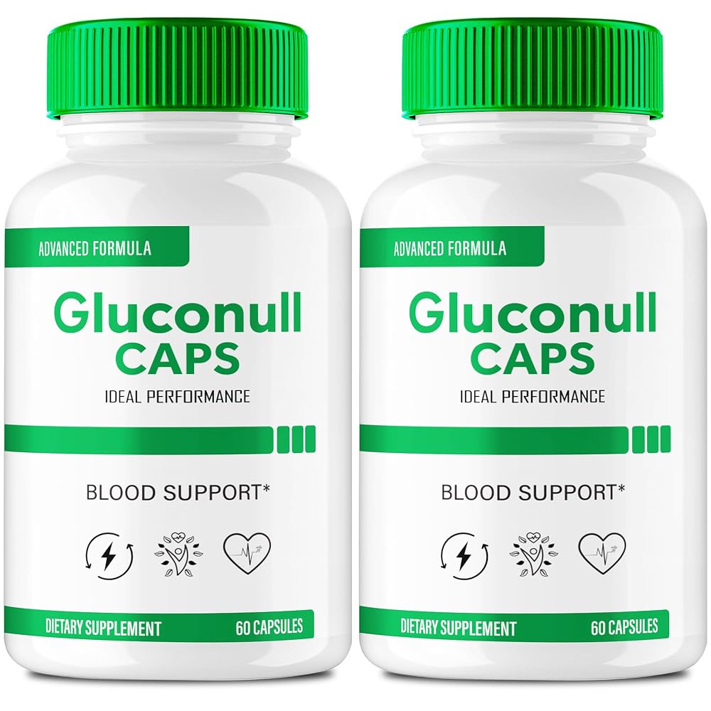 IDEAL PERFORMANCE Gluconull Capsules All Natural Formula - 120 Capsules
