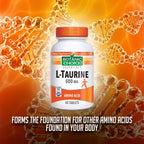 Botanic Choice L-Taurine 500mg Amino Acid - 60 Capsules - image 5