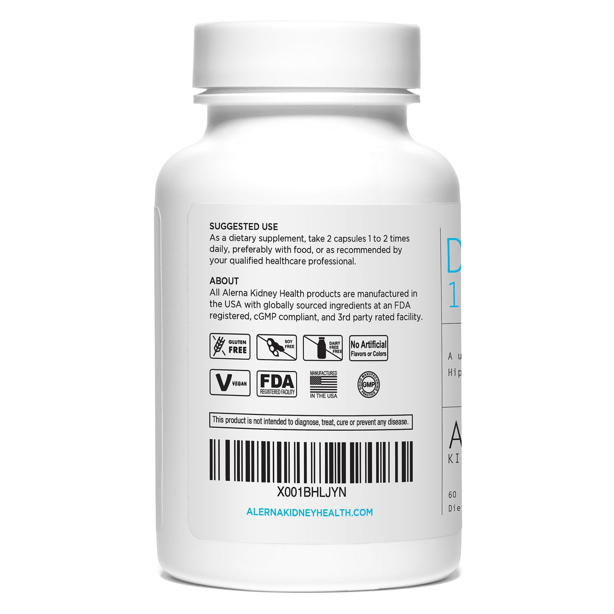 Alerna Kidney Health Alerna: D-Mannose 1000mg
