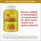 Qunol Ubiquinol Extra Strength, 200 mg
