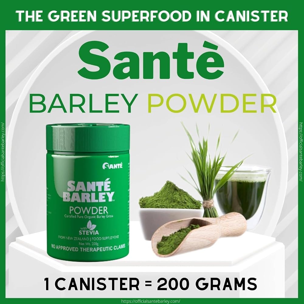 Generic Sante Barley Pure Powder Organic Greens - 200 Grams - image 4