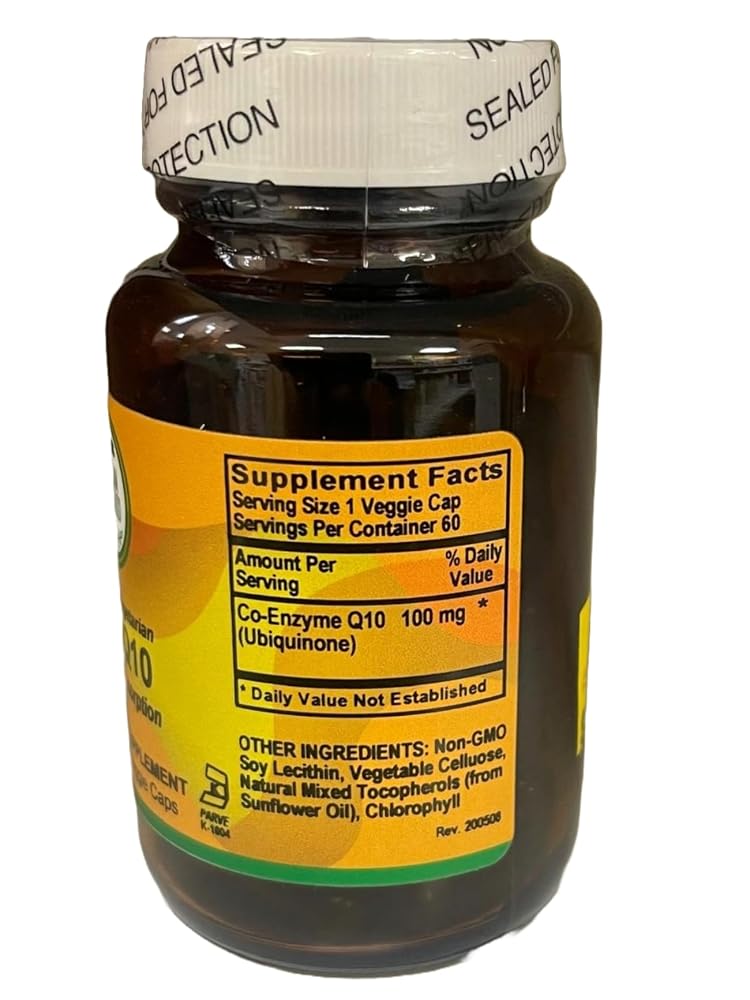 Uncle Sams Health Food CoQ10 100mg Heart Health - 60 Softgels - image 2