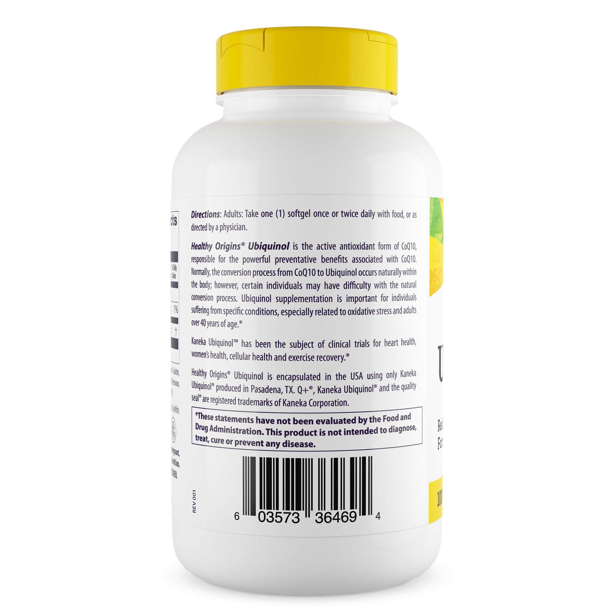 Healthy Origins Ubiquinol CoQ10 100 mg - 150 Softgels - image 2