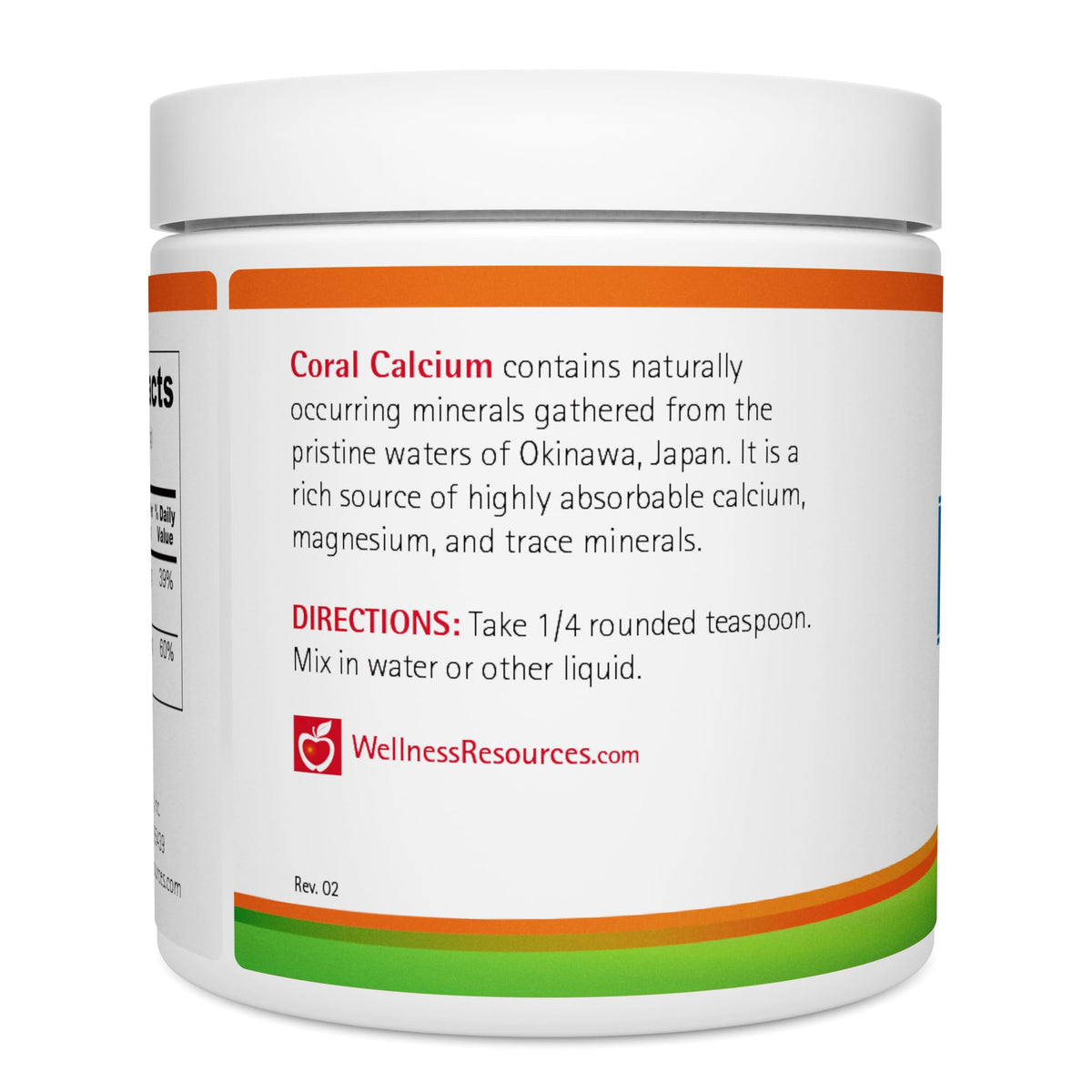 Wellness Resources Coral Calcium Powder Marine Grade - 60 Servings - image 2