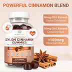 Purify Life Ceylon Cinnamon Gummies with Chromium - 60 Chews - image 3