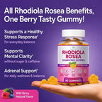 Purify Life Rhodiola Rosea Gummies Sugar-Free - 60 Count - image 2