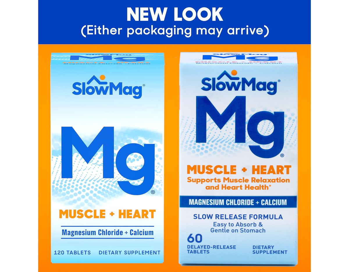 Slow-Mag Magnesium Chloride with Calcium Tablets - 120 Count - image 5