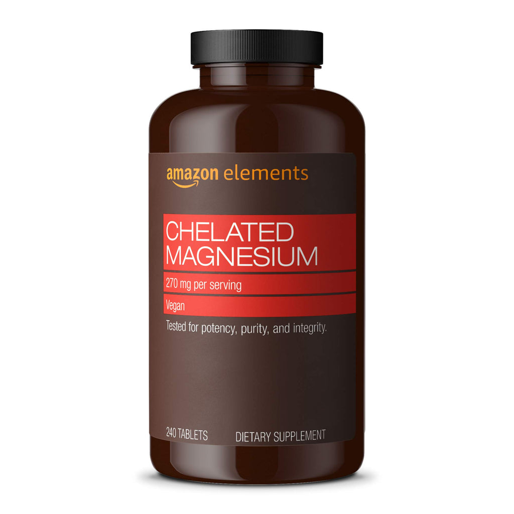 Amazon Elements Chelated Magnesium Glycinate & B Complex Bundle - image 2