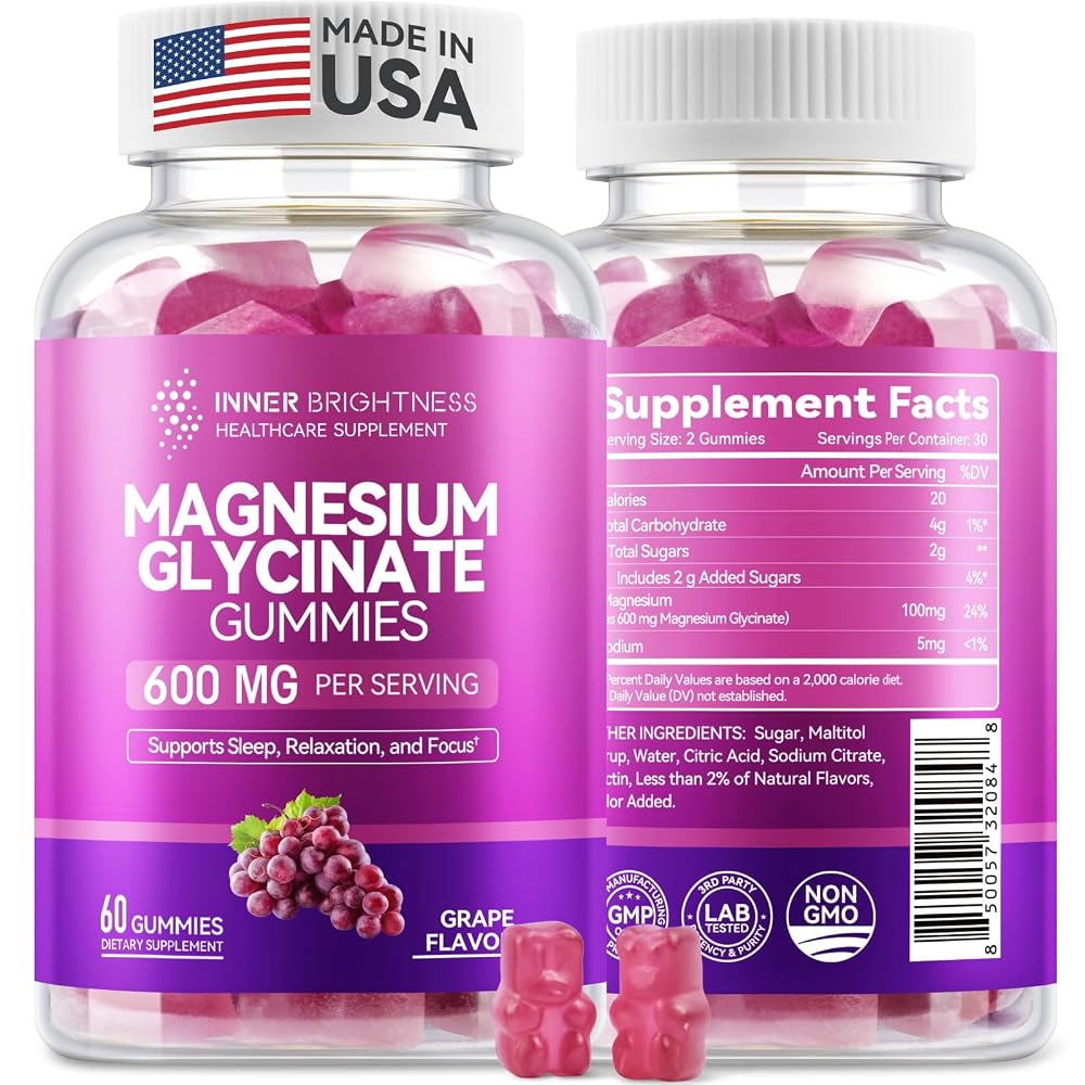 Inner Brightness Magnesium Glycinate Gummies