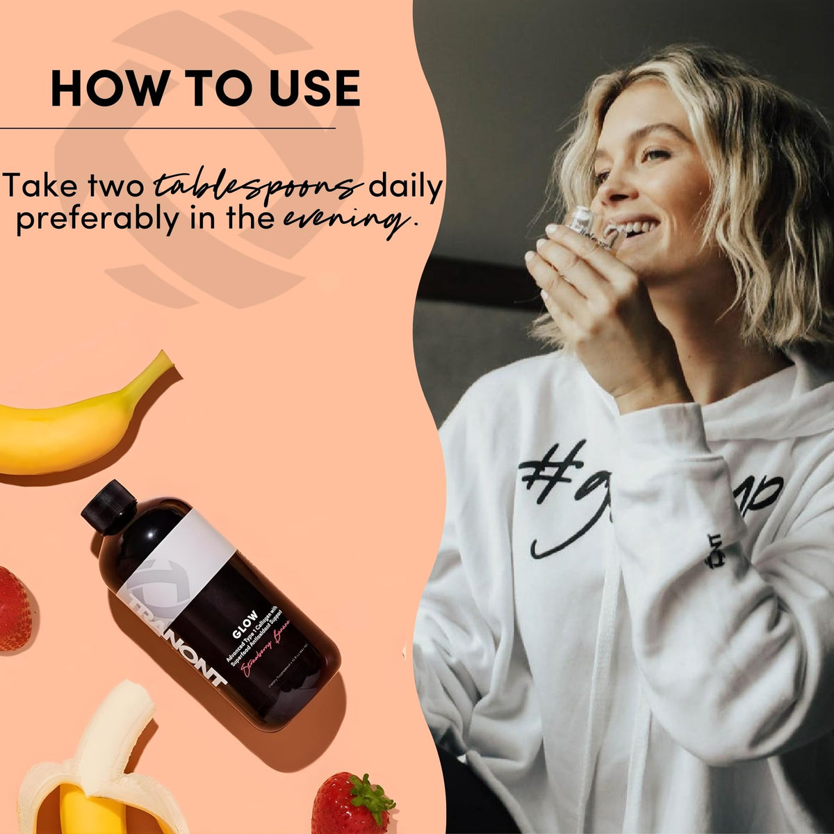 Tranont Glow Liquid Collagen for Women