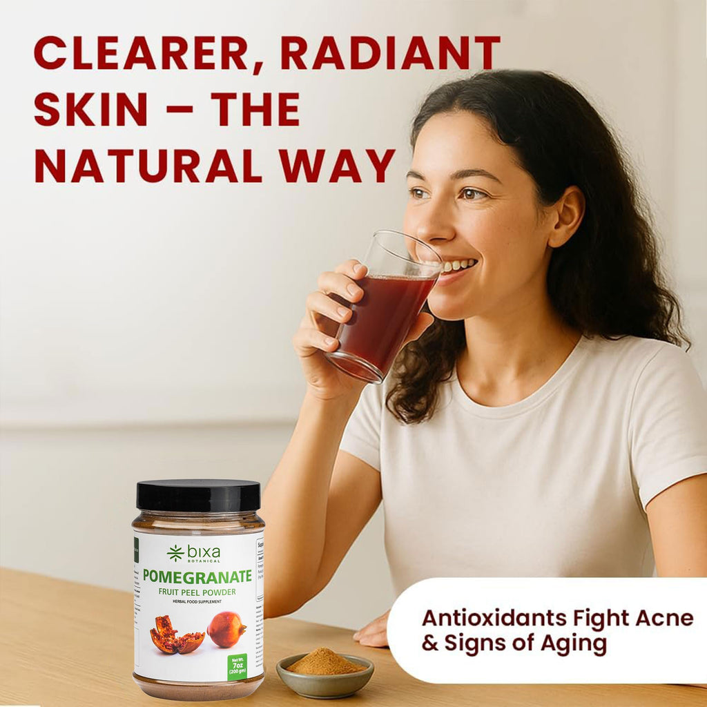 bixa BOTANICAL Pomegranate Peel Powder & Greater Glangal Powder