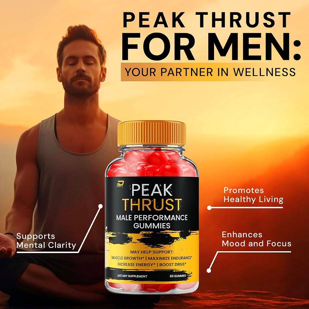Indelo Peak Thrust ACV Gummies for Men - 300 Gummies - image 4