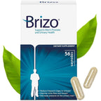Brizo Prostate Health Herbal Capsules for Men - 56 Count