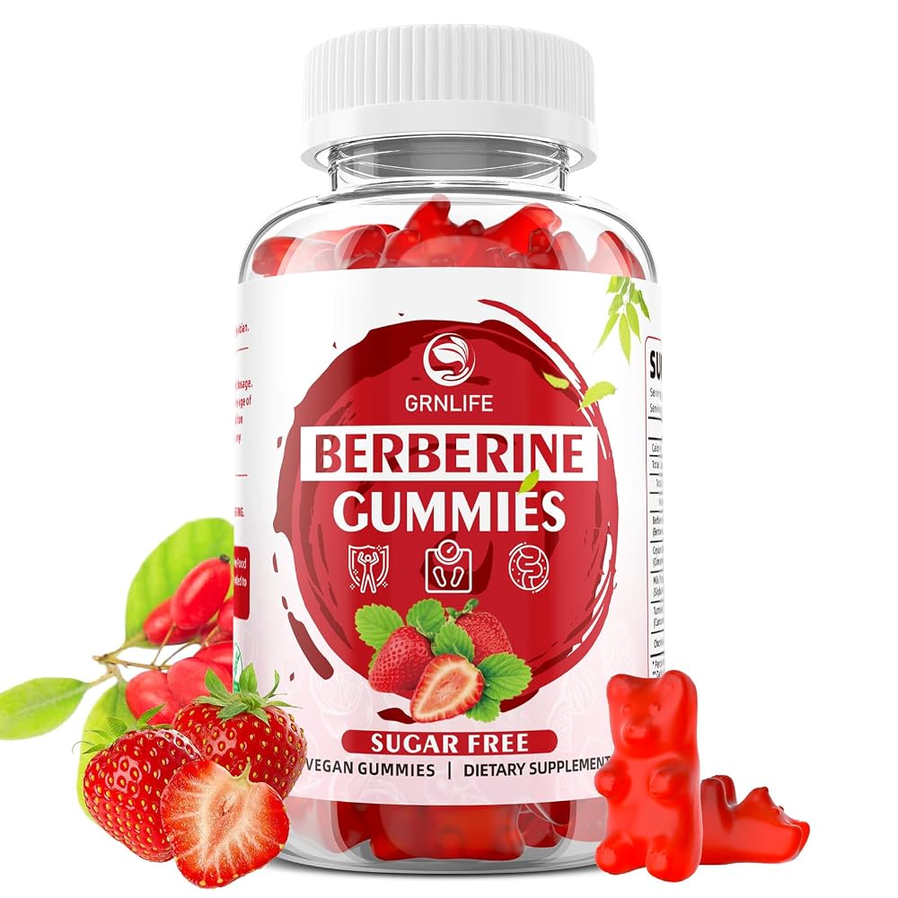 GrnLife Berberine Gummies with Ceylon Cinnamon Gummies