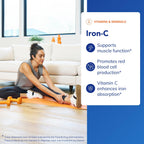 Pure Encapsulations Iron-C Supplement - 30 Capsules - image 3