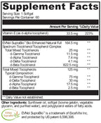 Protocols for Health Super E Vitamin E - 60 Softgels - image 2