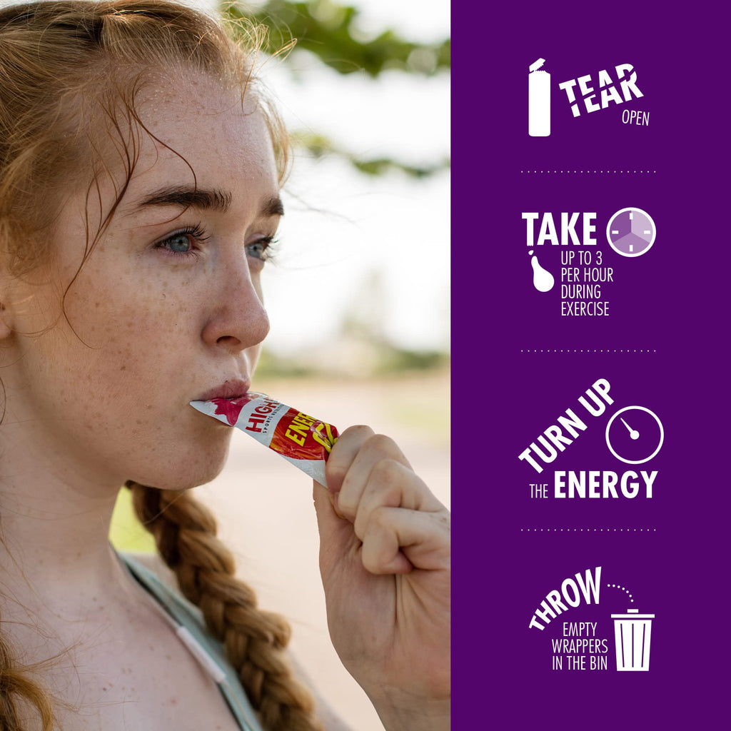 HIGH 5 HIGH5 Energy Gels Blackcurrant - 20 x 40g - image 4