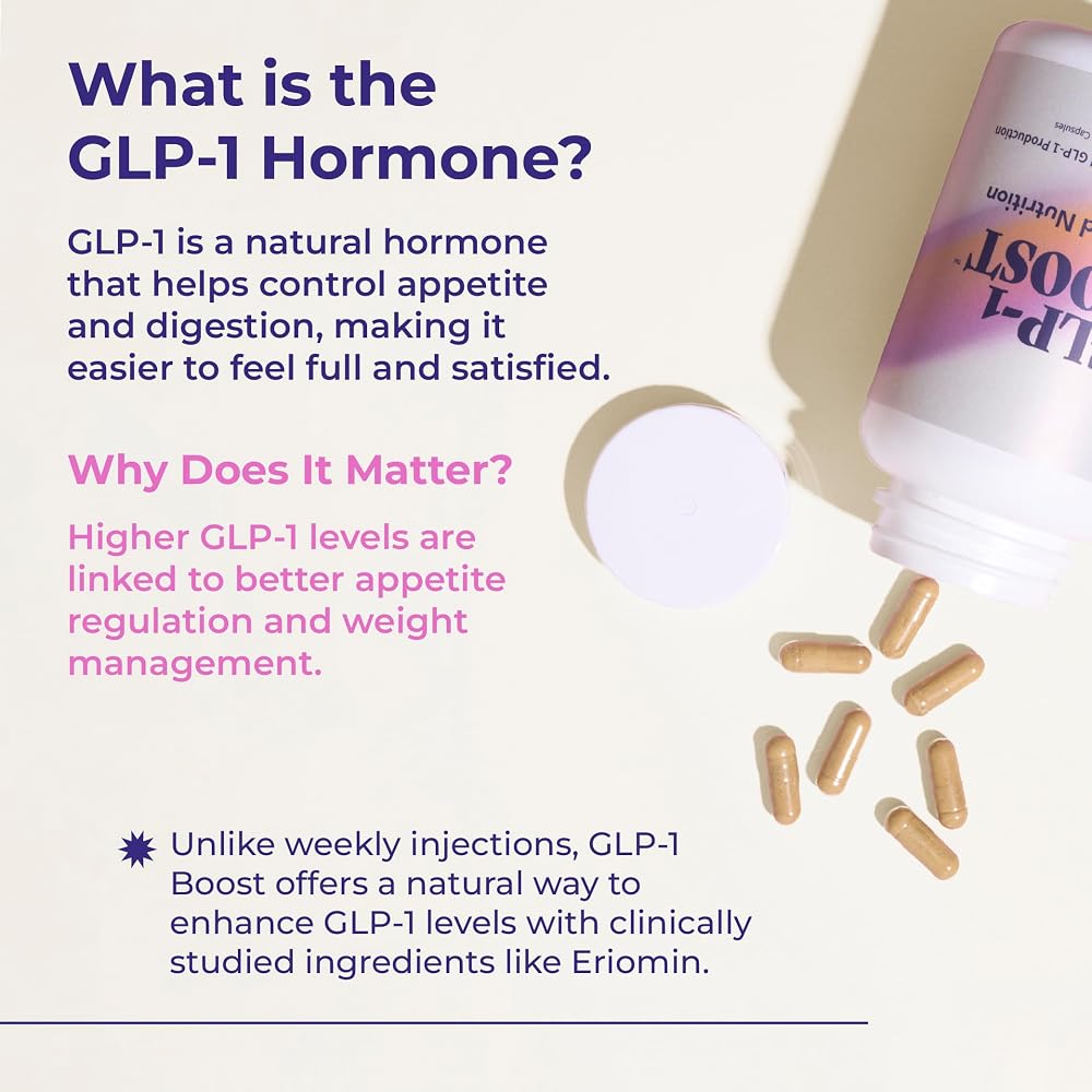 Shed Nutrition GLP-1 Boost Appetite Control - 90 Capsules - image 3