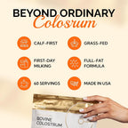 Folqs Bovine Colostrum Powder, First Day Milking - 60 Servings - image 3
