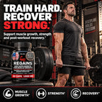 Revolution Science Regains HGH Supplement for Muscle Growth - 30 Capsules - image 3