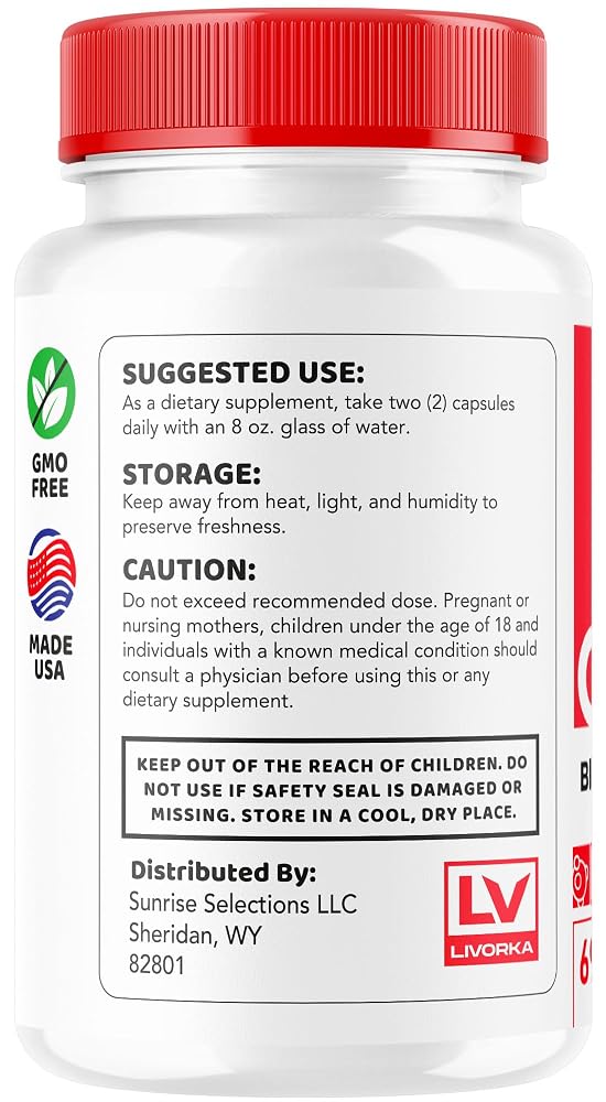 LIVORKA GlucoBio Capsules - Official Gluco Bio Support Pills