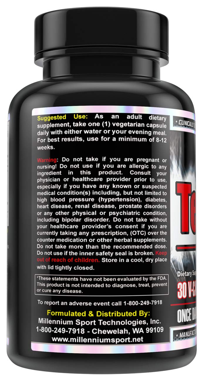 MST Testofen Fenugreek Seed Extract Testosterone Booster - 60 Capsules - image 2