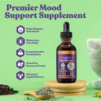 Rejuvica Health Advanced Mood Support Supplement - Liquid Delivery
