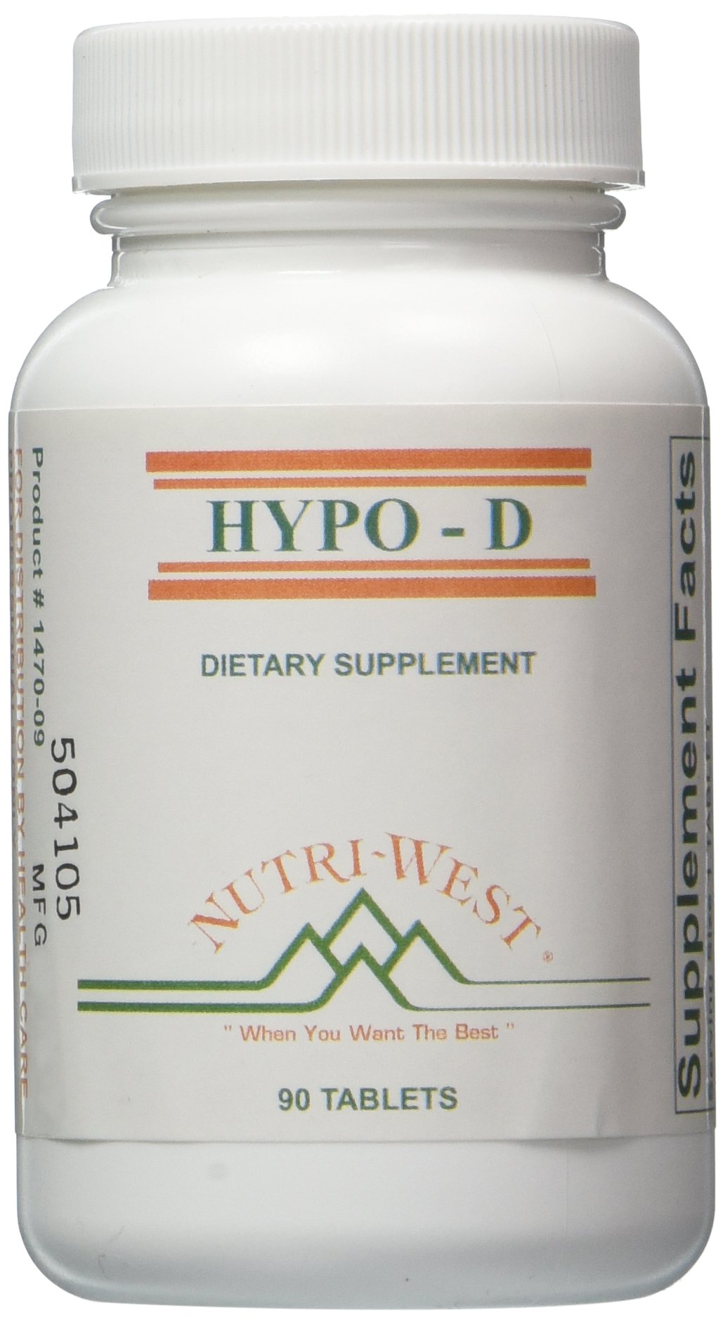 Nutri-West Hypo-D Vitamin D - 90 Capsules