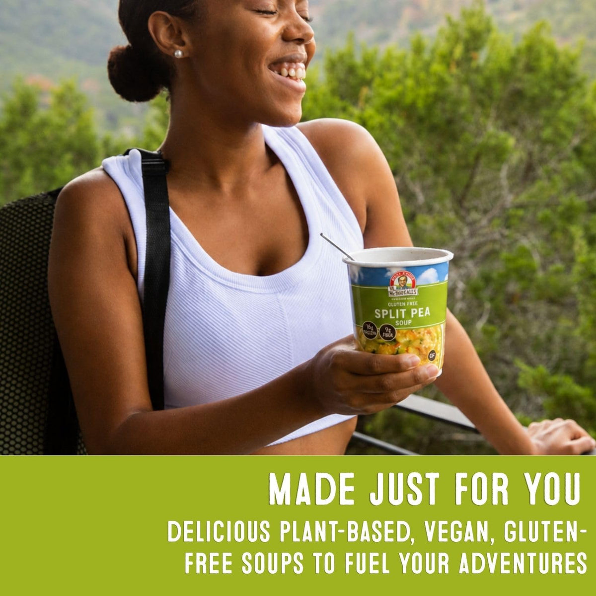 Dr. McDougall's Vegan Split Pea Soup Cup - 6 Pack - image 6