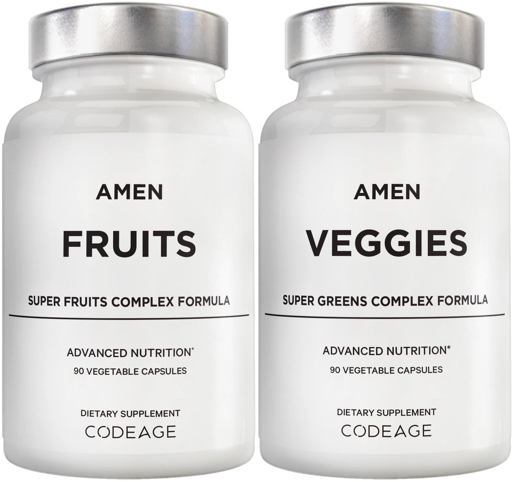 Amen Fruits & Veggies Vitamins Bundle - 180 Capsules
