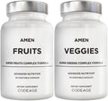 Amen Fruits & Veggies Vitamins Bundle - 180 Capsules