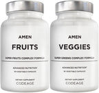 Amen Fruits & Veggies Vitamins Bundle - 180 Capsules