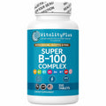 LIQUIDPACKPRO Super B-100 Complex Vitamin B Tablets - 100 Count